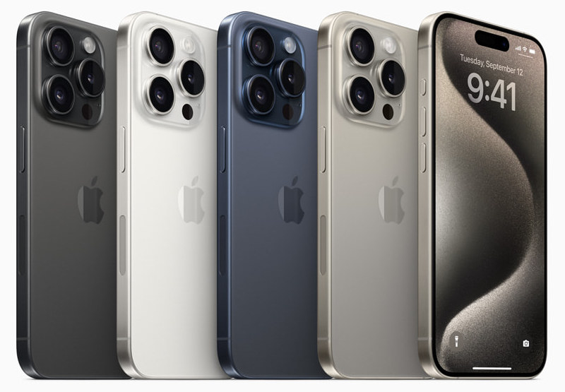 Apple iPhone 15 Pro 128 ГБ белый титан